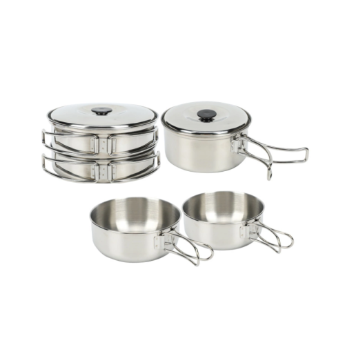 Set da cucina da campeggio per coppie